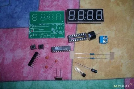 DIY készlet C51 - elektronikus ébresztőóra