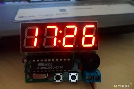 DIY készlet C51 - elektronikus ébresztőóra