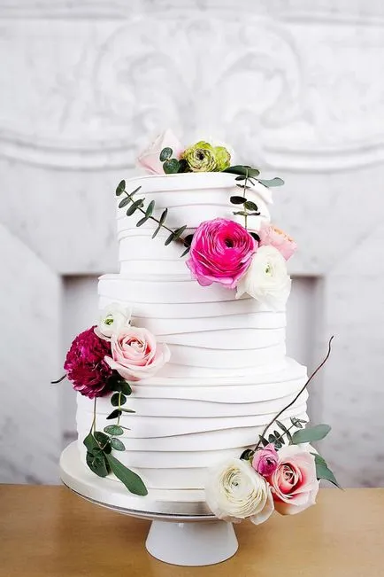 Tervező esküvői torták, ami díszíti majd minden esküvőre