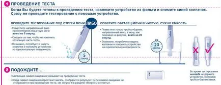 Clearblue - instrucțiunile oficiale pentru utilizare