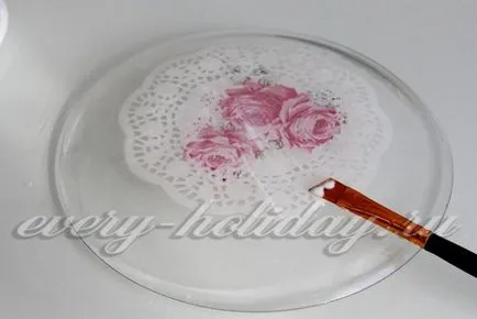 Decoupage lemezek kezdő lépésről lépésre fotókkal szalvéták