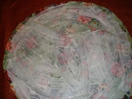 Decoupage a mester osztály lépések