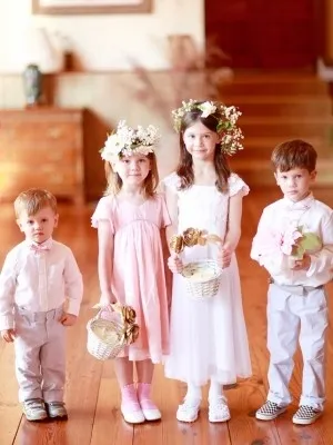 Gyermekek az esküvőn