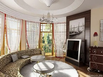 Design Dormitor în stilul art deco cu mâinile lor - e frumos, elegant, modern