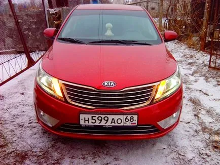 Personalul Dho la lumini de strungarie - Kia Rio Club