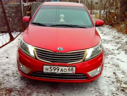 Personalul Dho la lumini de strungarie - Kia Rio Club