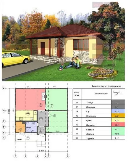 Casa accesibile modele de panouri tip sandwich, K09