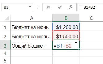 Excel 2013 pentru a crea formule simple în Microsoft Excel