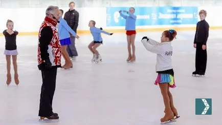 antrenori federale a avut loc o clasă de master pentru skaterii Kirov