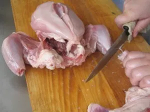 Желирано месо от пиле, щастлив рецепта