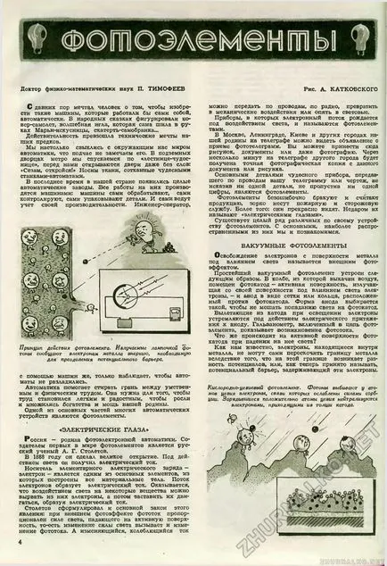 Fotocelule t «ochi electric“ fotocelule vid - utilaje - tineret 1951-1903, pagina 6