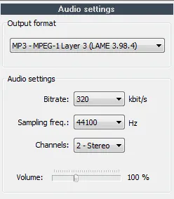 Útmutató a programot Pazera Free Audio Extractor