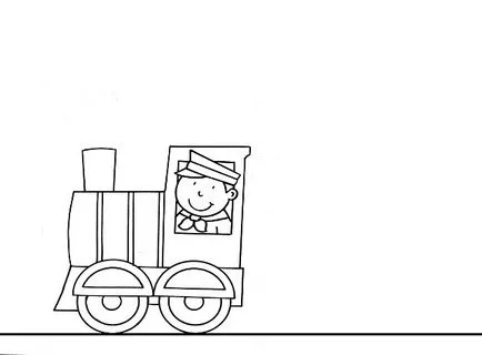 Játéktevékenységét „vonat” gyermek harmadik életévben