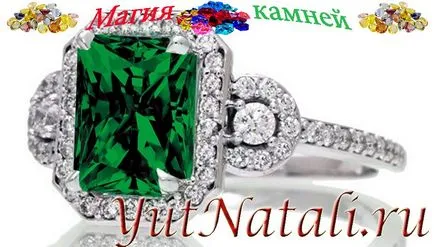 Emerald каменни свойства, които се интересуват в хороскопа - уют в дома