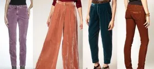 Как и какво да облека кабели - фантазия панталони от рипсено кадифе, мода блог онлайн списание за мода и стил