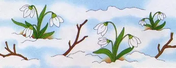 Cum de a desena o imagine - frumusețea primăverii