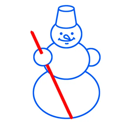 Как да се направи снежен човек с метла (тегли с деца) - анимация лаборатория за всички