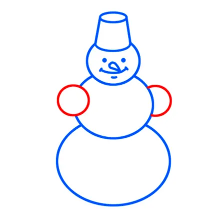 Cum de a desena un om de zăpadă cu o mătură (trage cu copii) - laborator de animație pentru toți