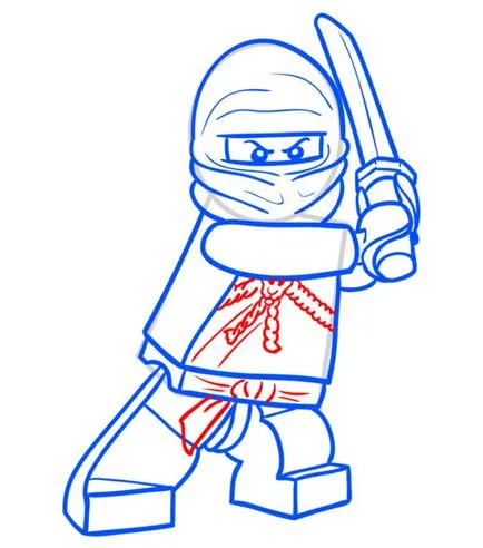 Hogyan kell felhívni kai (kai) a ninja lego