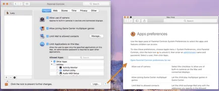 Как да се създаде родителски контрол за Mac