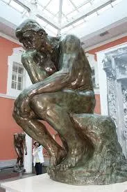 Ceea ce atlet a pozat Auguste Rodin pentru a crea un gânditor sculptura