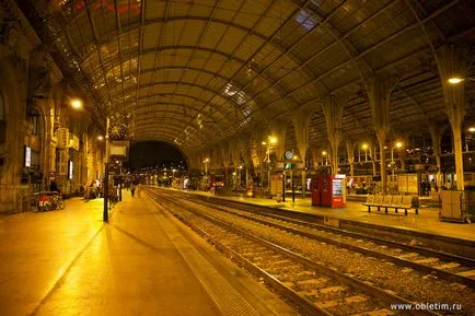 Как да се движите в жп гарата в Ница (хубаво Ville)