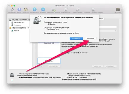 Care se încadrează înapoi la os x El Capitan pe OS x yosemite