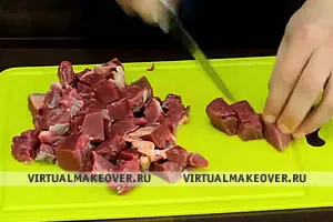 Cum de a găti risotto cu carne de porc, orezul a fost friabilă