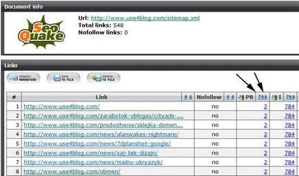 Cum pot verifica PR (pagerank) toate paginile interne