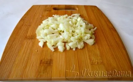 Főzni Julienne gombával és csirke recept egy fotó