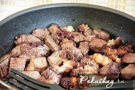 Cum de a găti corect carnea în smântână
