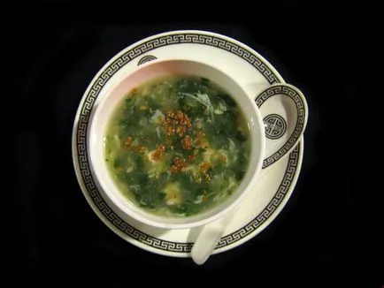 Как да се готви супа зелено - стъпка по стъпка подготовка на ястия, тази рецепта снимки - Cooking
