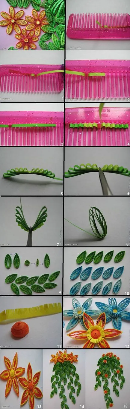 Как да направите листа на дърветата, кленовият лист в техниката на нещо набрано с ръцете си