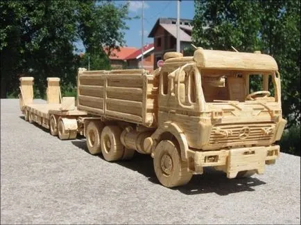 Hogyan tegyük egy fa KAMAZ