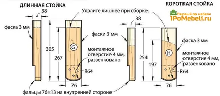 Hogyan készítsünk egy fekvőfotel a kertben saját kezűleg rajzok, diagramok, tanácsadás