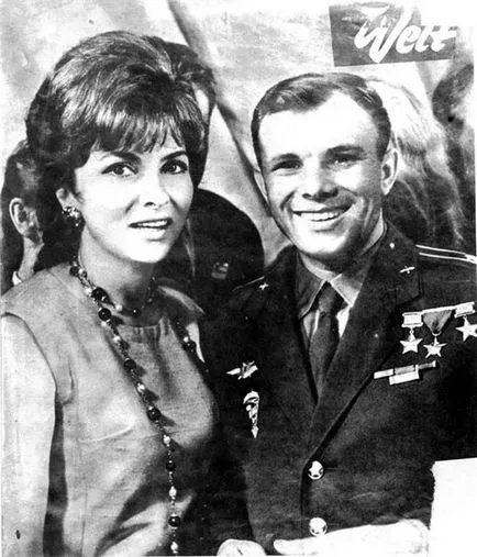 Mint Yuri Gagarin elfoglalta Gina Lollobrigida