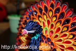 Kanzashi - Peacock