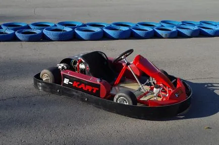 Gokart, a motor, a vegetatív elektrotranszport