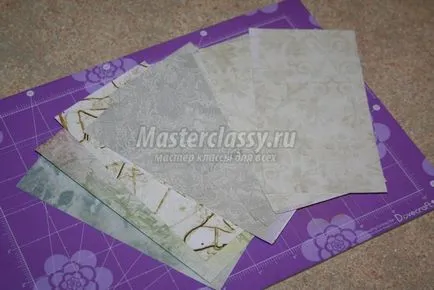 Naptár scrapbooking technikák