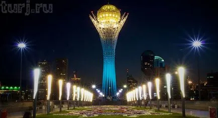 Kazahsztán, Astana, Baiterek Tower - új jelképe Kazahsztán