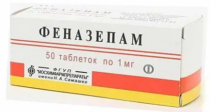 Phenazepam túladagolás hatások, tünetek, kezelés