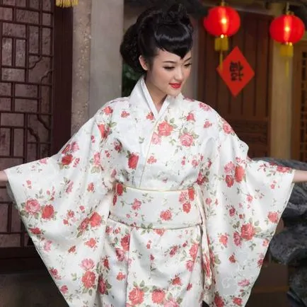 Etnikai japán kultúra hagyomány tükrözi a japán stílusú ruha