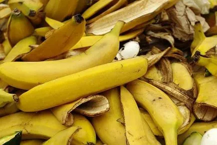 Banánhéjon és annak alkalmazása