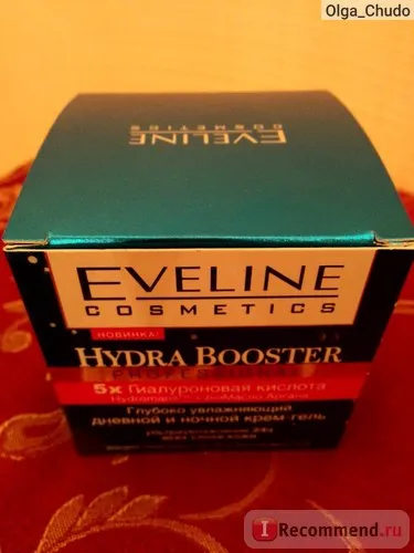 Cremă-gel pentru fata Eveline Hidra rapel profesional - «cel mai minunat profunda hidratare crema-gel