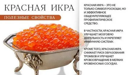 copii Red caviar - dacă, la ce vârstă pentru a oferi beneficii