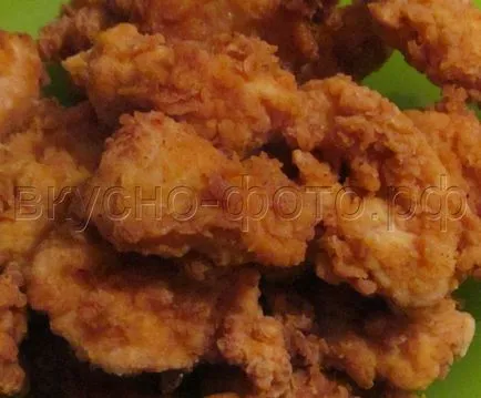 Пиле KFC във втория вариант, вкусна снимка