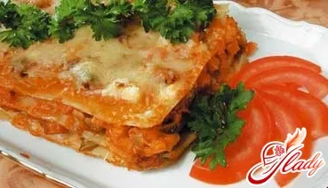 klasszikus lasagna