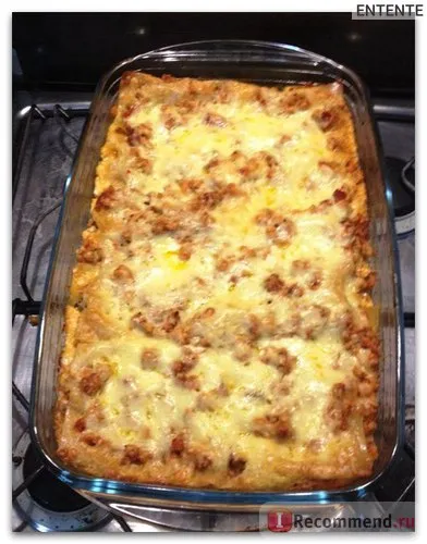 Lasagna Rollton de grâu dur - „reteta lasagna pentru leneși