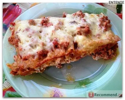 Lasagna Rollton durumbúza - „lasagna recept a lusta