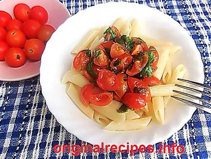 Паста с чери домати, авторска